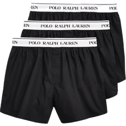 Polo Ralph Lauren Elastic Boxer 3-pack - Black