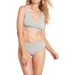 Boody Padded Shaper Bra - Light Grey Marl