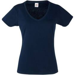 Fruit of the Loom Lady-Fit Valueweight V-Neck Short Sleeve T-Shirt