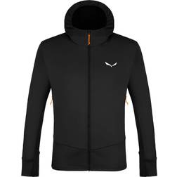 Salewa Chaqueta con capucha Polarlite negro naranja - Black/Orange