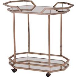 Southern Enterprises Ari Art Deco Bar Cart Trolley Table