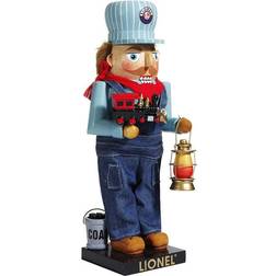 Kurt Adler 15" Lionel Conductor Nutcracker Cascanueces