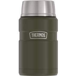 Thermos 24-Ounce King Vacuum-Insulated Jar, Army Green SK3020AGTRI4 Food Thermos