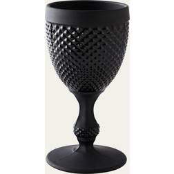 Vista Alegre Bicos Bicolor Black Matte and Gloss Goblet Bicchiere