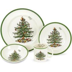 Spode Christmas Tree 4 Place Servise