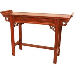 Oriental Furniture Rosewood Qing Hall Console Table