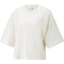 Puma Classics Oversized T-Shirt für Damen, Mehrfarbig, Größe: XXL, Kleidung