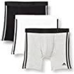 adidas Active Flex Cotton Stripes Boxer Brief, 3er-Pack
