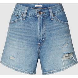 Levi's 80'er-inspirerede mom-shorts vasket lyseblå Chatterbox