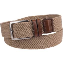 Dockers Mens Braided Belt - Khaki