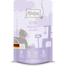 MjAMjAM Quetschie Kitten Excellent Calf with Salmon Oil 0.13kg