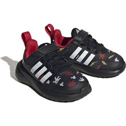 Adidas Toddler x Disney FortaRun 2.0 Mickey Cloudfoam - Core Black/Bold Gold/Better Scarlet