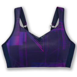 Brooks Drive Convertible Run Bra - Matrix Navy Print