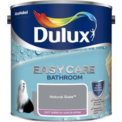 Dulux Easycare Bathroom Soft Sheen Colours Wall Paint Natural Slate 2.5L