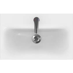 CERSANIT Moduo White Ceramic Rectangular Bathroom Sink