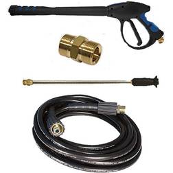 Apache 99023677 2600 PSI 25 Foot Hose Pressure Washer Gun Kit with Spray Nozzle