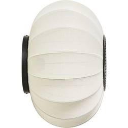 Made by Hand Knit-wit Loftslampe, Oval, Ø45, Pearl Vægarmatur