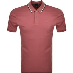 HUGO BOSS Penrose Polo T Shirt Pink pink