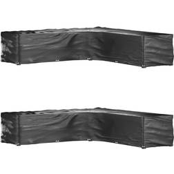 vidaXL L-Shaped Garden Covers 2