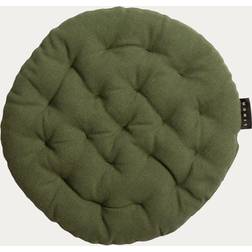 Linum Pepper pad Dark olive Chair Cushions Green