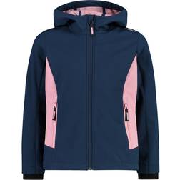 CMP Girls Waterproof Hooded Jacket - Bleu