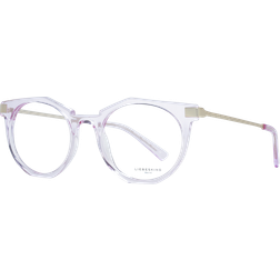 Liebeskind 11028 00991 Men's Eyeglasses Purple Size 49 Frame Only Blue Light Block Available Transparent Violet