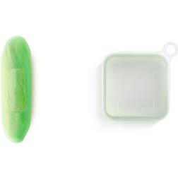 Lékué Kit Reusable Cases (Green) 2 ud Recipientes de comida