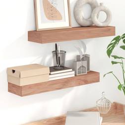 vidaXL 2 Wall Shelf