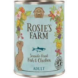 400g Rosie's Farm Wet Dog Food 20% Off!* Fish Chicken