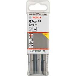 Bosch 6.0 x 110mm SDS-Plus 5X Drill Bits Pack of 10