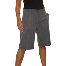 Icecoolfashion Smart Tailored Shorts - Marl Grey
