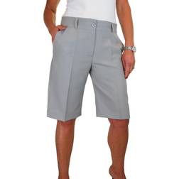 Icecoolfashion Smart Tailored Shorts - Light Grey