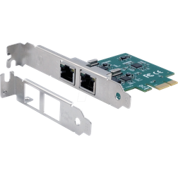 EXSYS EX-60102 2-Port 1Gigabit PCIe Netzwerk