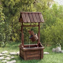 vidaXL Vattenbrunn med Pump 57 x 50 x 112 cm