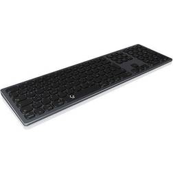 Keysonic Wireless Bluetooth Keyboard QWERTZ Layout Black