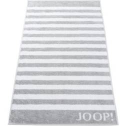 Joop! Handtücher Classic Stripes Badezimmerhandtuch Silber, Grau