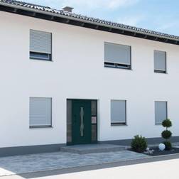 vidaXL Ingresso Antracite 98x200 cm Edilizia Brico Giardino Animali Porta Esterna (x200cm)
