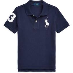 Boy's Big Pony Pique Knit Polo, 4-7 NAVY