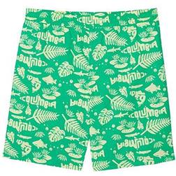 Columbia Boys' PFG Super Backcast Shorts- OrangePrints