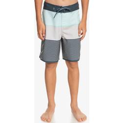 Quiksilver Surfsilk Tijuana Boys Boardshorts Teal Blue