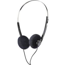 Hama Ordinateur Casque Supra-Auriculaire Filaire Stereo Noir