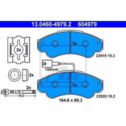 ATE Kit Pastiglie Freno 13.0460-4979.2