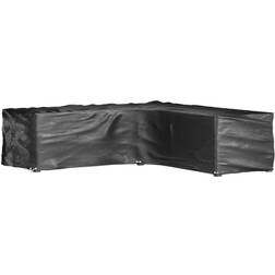 vidaXL L-formet havemøbelovertræk 250x250x70 16 øjer