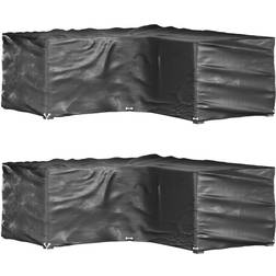 vidaXL L-Shaped Garden Covers 2