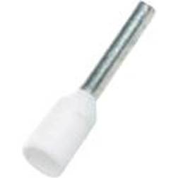 Nelco Terminalrør terminalrør 0,75mm hvid, ledningstyllle