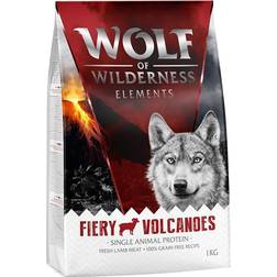 Wolf of Wilderness "Fiery Volcanoes" - Agnello Crocchette Per Cani - 5 kg