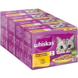 Whiskas Senior portionsposer 48 85 11+ Fjerkræudvalg