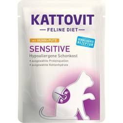 Kattovit Sensitive Pouch 6 Kyckling & anka