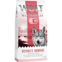 Wolf of Wilderness Adult "Scarlet Sunrise" Salmon & Economy