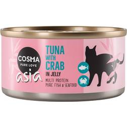 Cosma Asia In Gelatina 24 x 170 g Alimento Umido Per Gatti